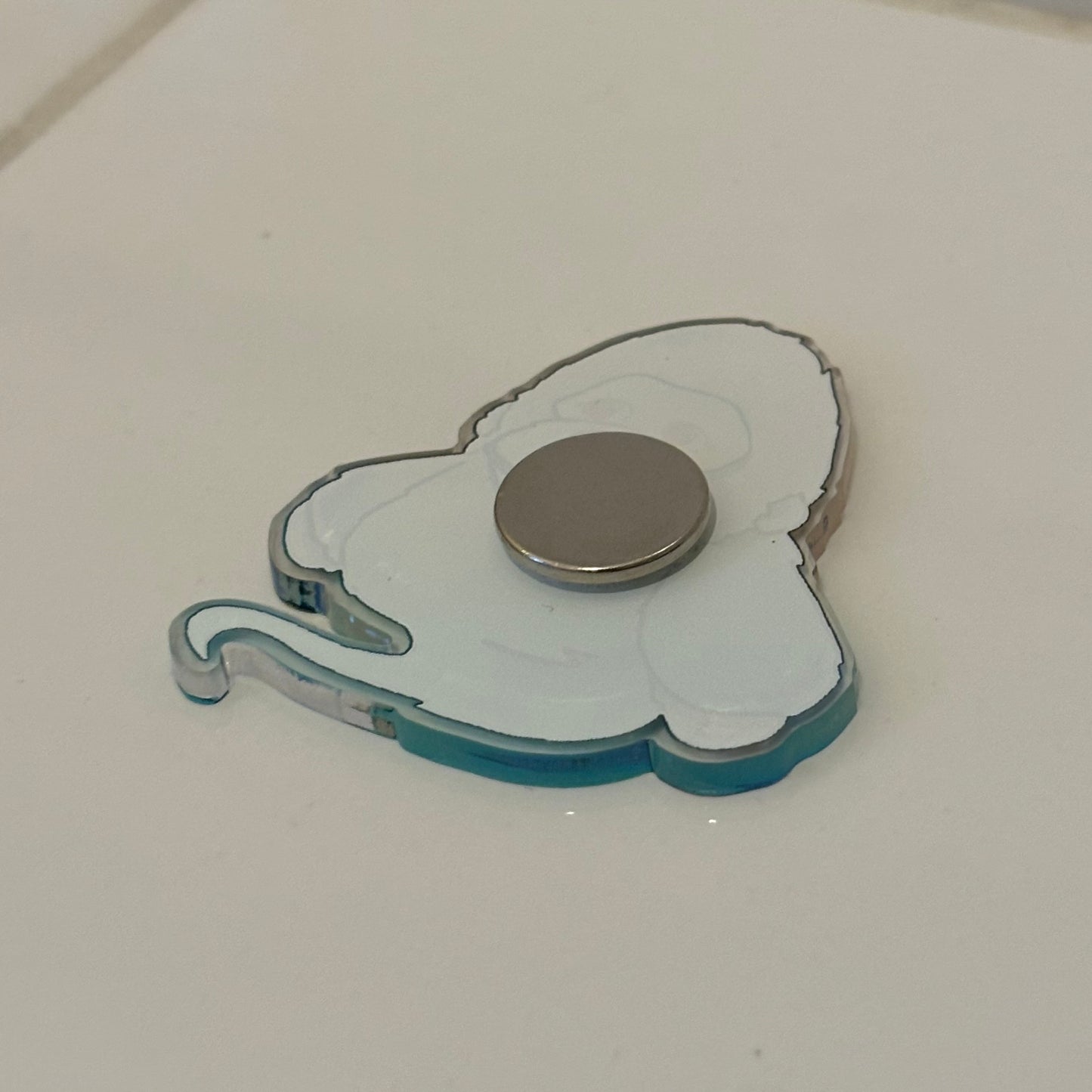 Mr Ghost Sky Fridge Magnet