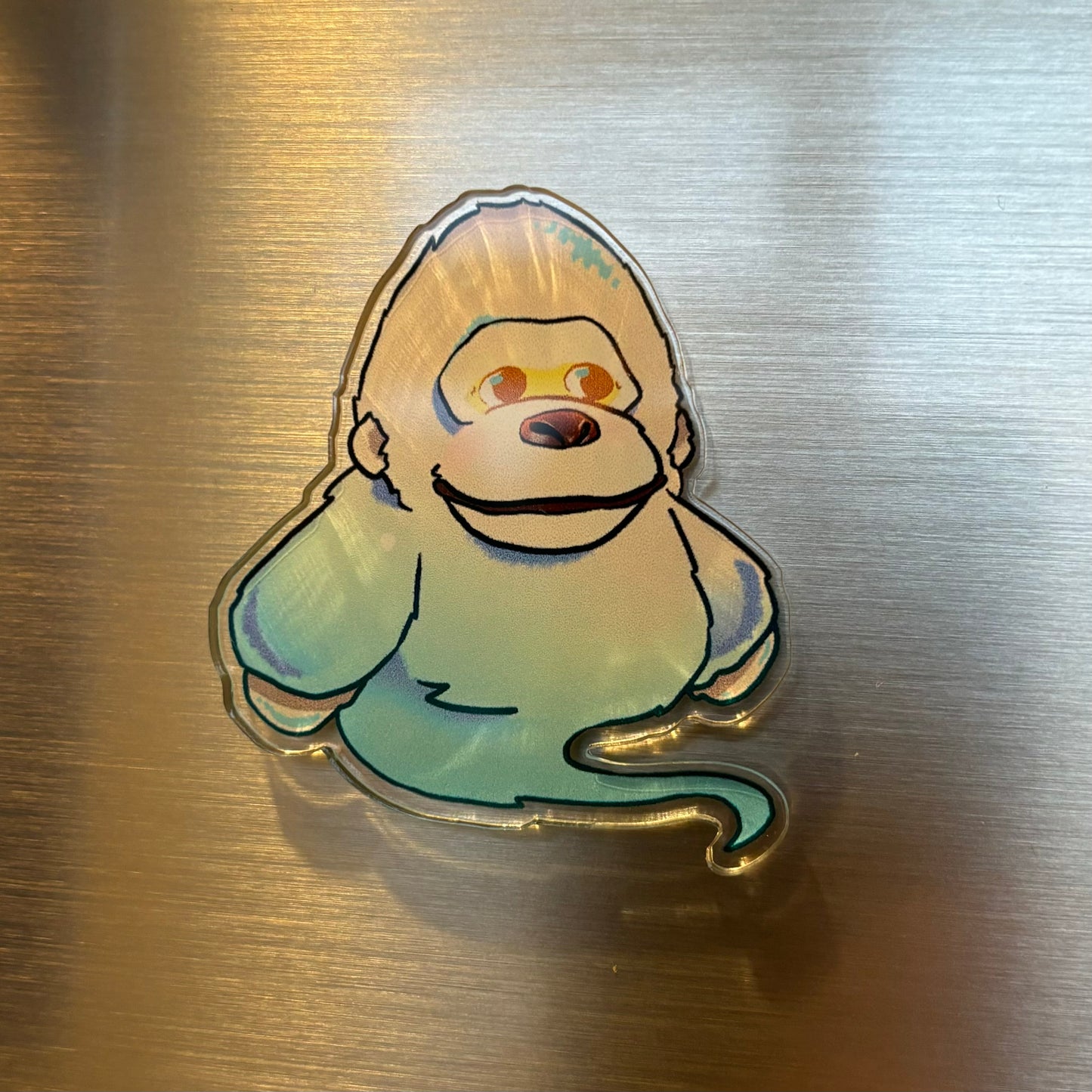 Mr Ghost Sky Fridge Magnet