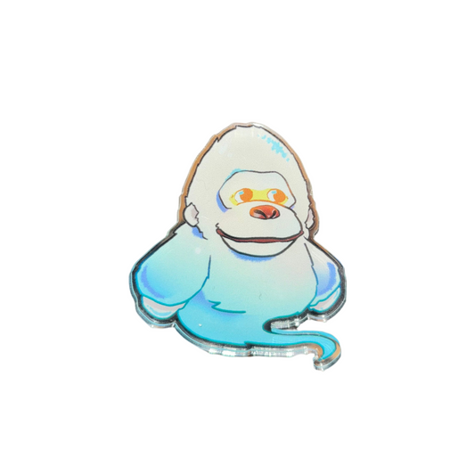Mr Ghost Sky Fridge Magnet